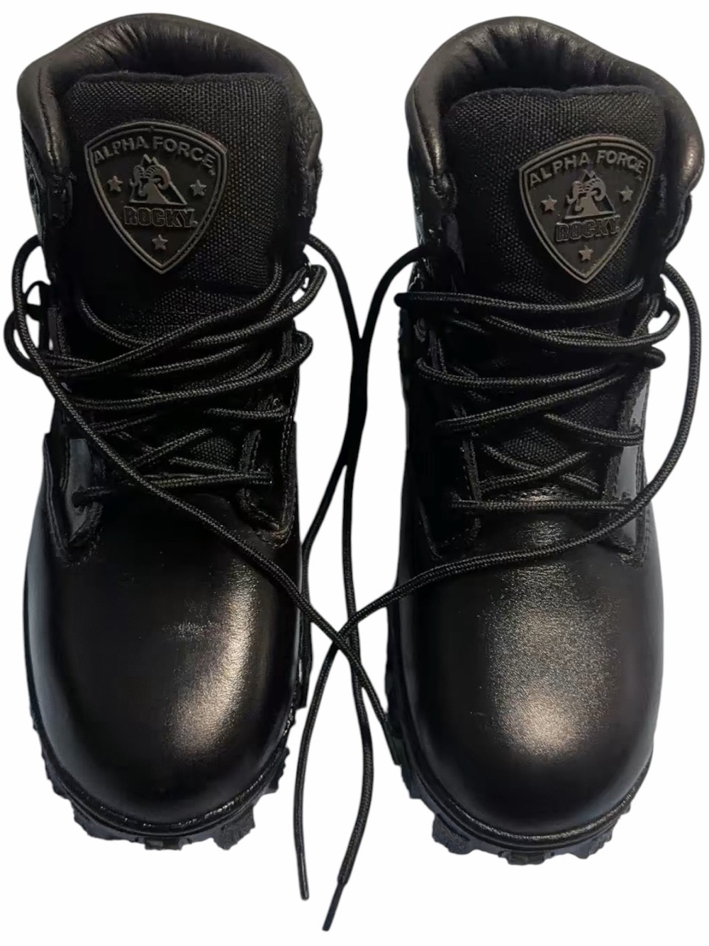Rocky Alpha Force Men's Black Tactical Work Boots